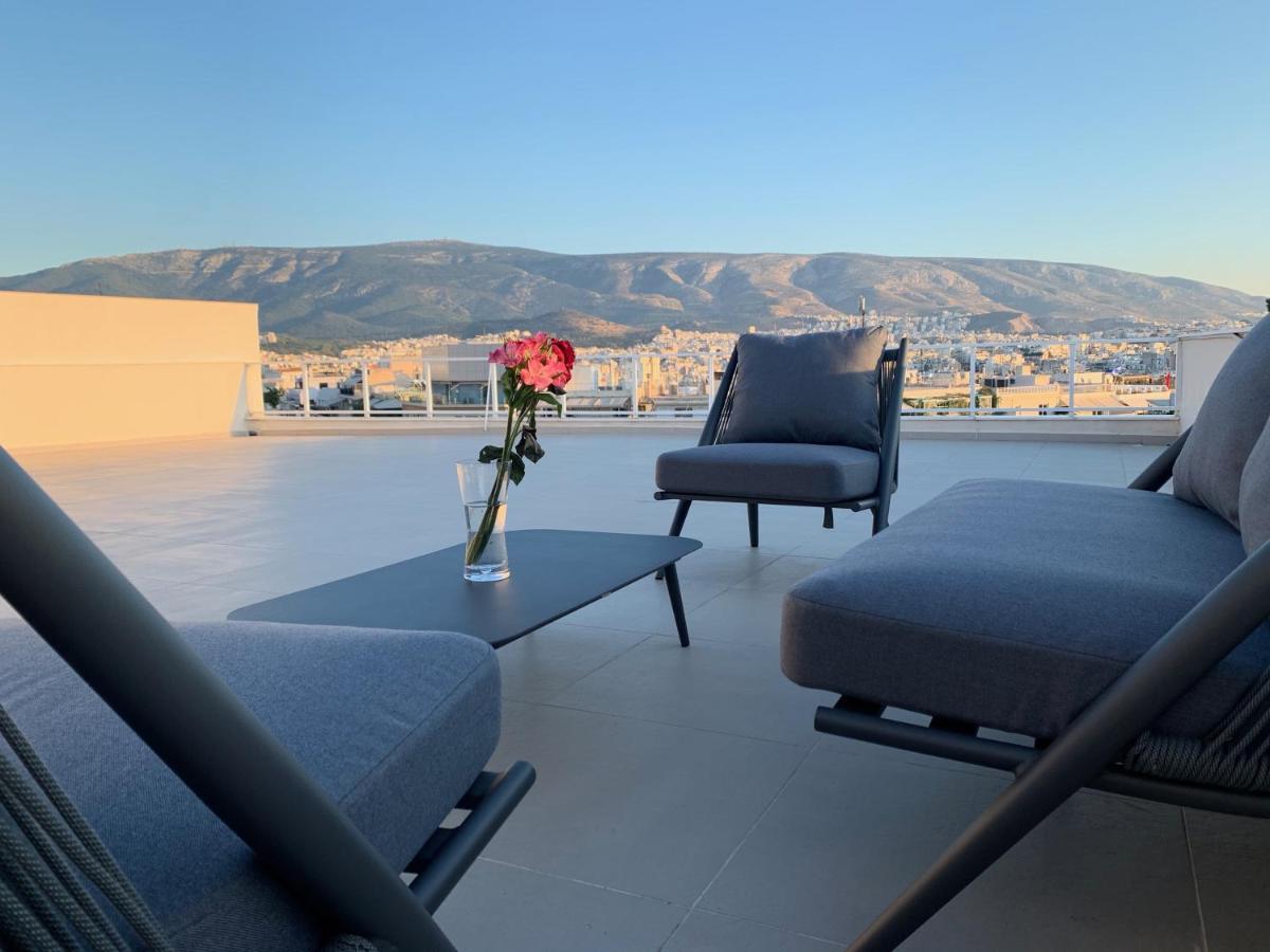 Kolonaki Terrace Lägenhet Aten Exteriör bild
